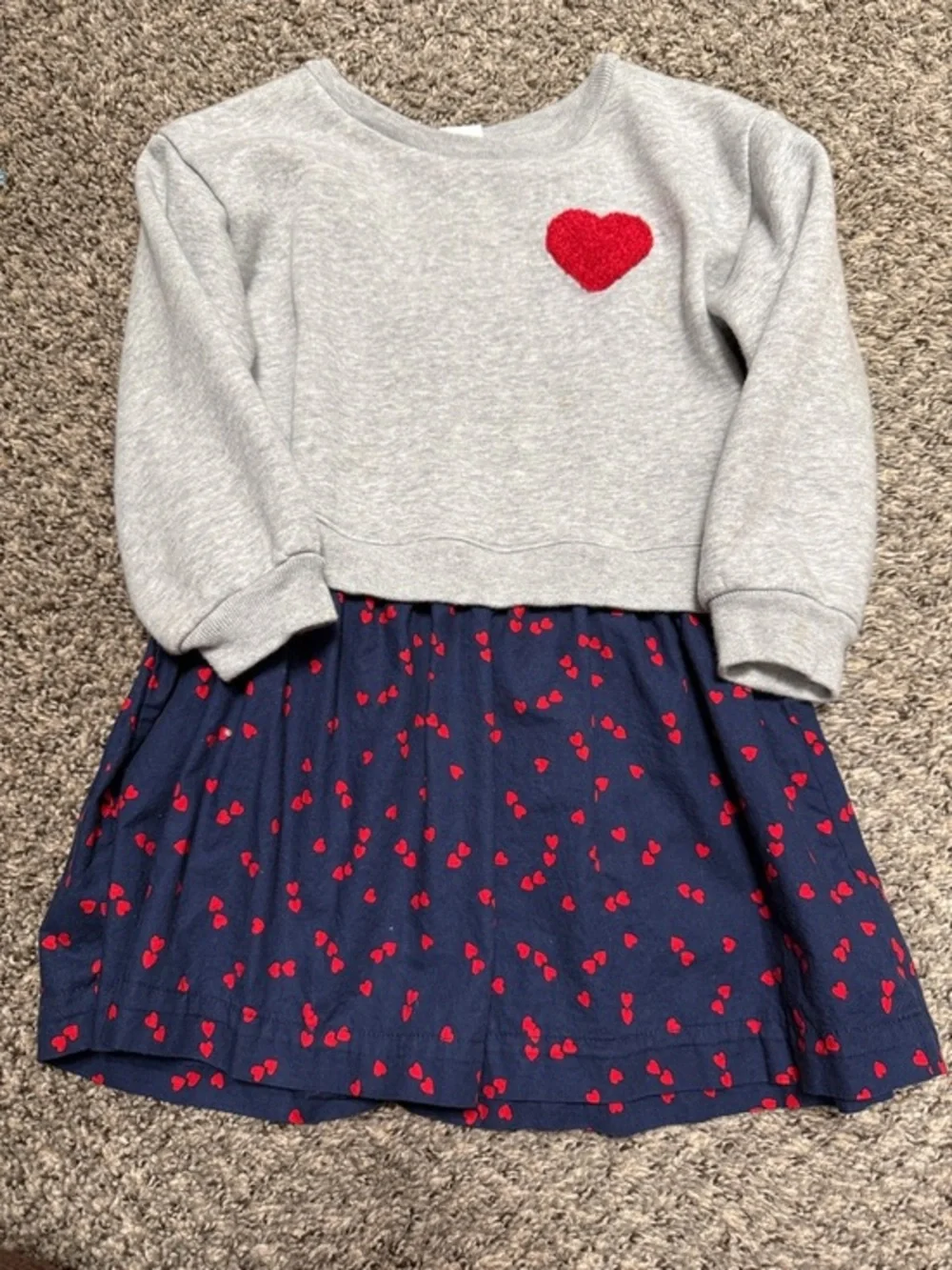 Gap 4T heart dress